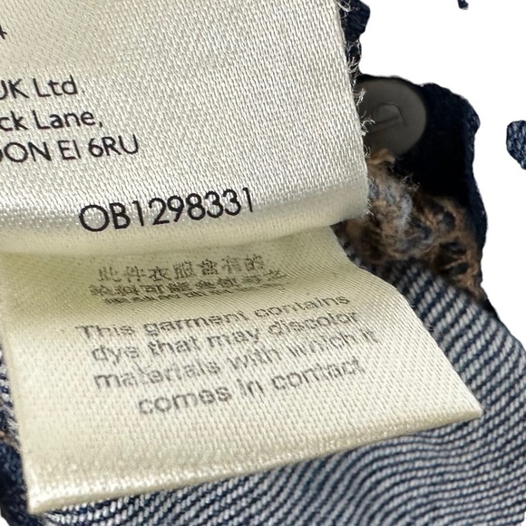 Anthropologie Pilcro Shorts Womens Slouchy Shorts Overall Sz 29 Denim Shortall - Picture 7 of 9